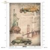 New York City, stara gazeta, time travel, old cars, Statue of Liberty, Golden Gate Bridge, old newspaper, Zeitreise, alte Autos, Freiheitsstatue, Golden Gate Bridge, alte Zeitung, viaje en el tiempo, coches antiguos, auto, Estatua de la Libertad
